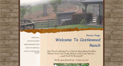 Desktop Screenshot of castlewood-ranch.com