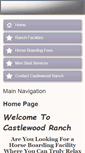 Mobile Screenshot of castlewood-ranch.com